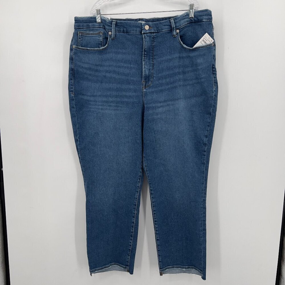 Good American Good Classic High Rise Skinny Jeans Women’s Size 26 Plus NWT